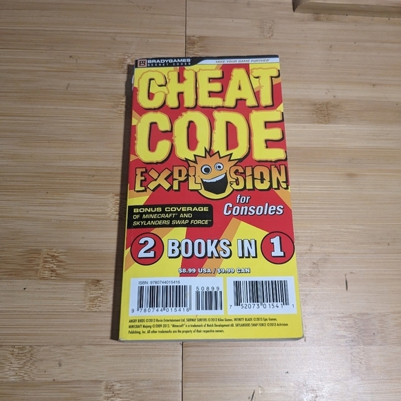 Rare find. Brady games presents Cheat codes explosion for handhelds. - Picture 2 of 4